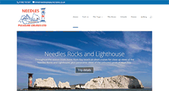 Desktop Screenshot of needlespleasurecruises.co.uk
